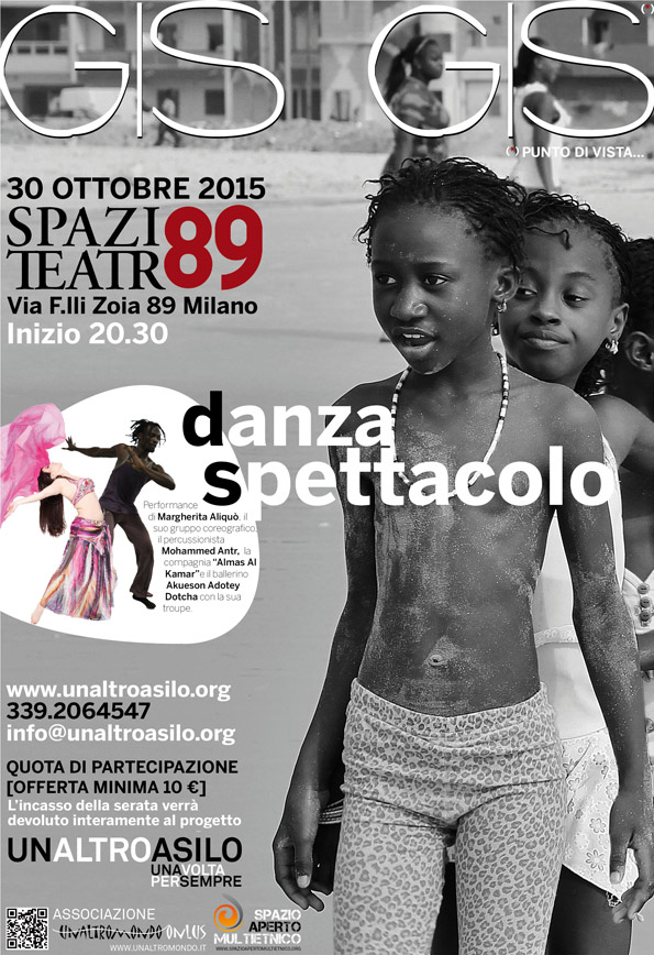 Venerdì 30 Ottobre: GIS GIS allo Spazio Teatro 89