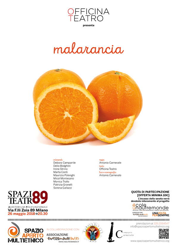 Malarancia 26/5/2018 Spazio Teatro 89