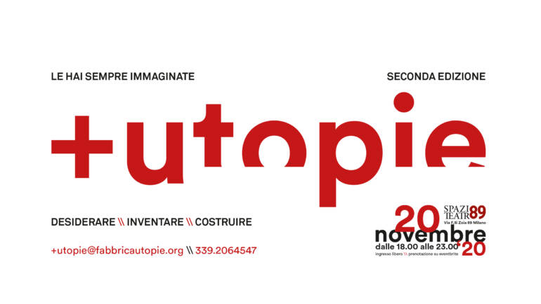 +utopie… quasi pronta la seconda edizione