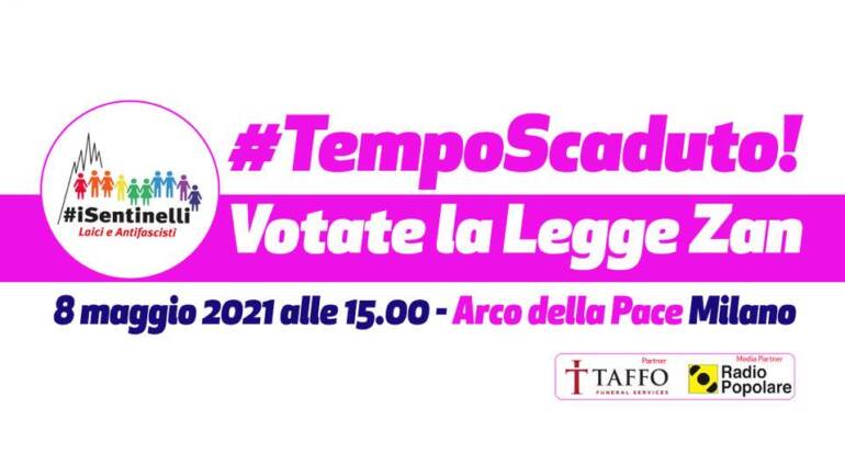 #TempoScaduto – VOTATE LA LEGGE ZAN