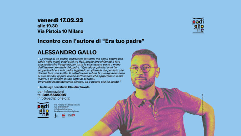 padiglione incontri_libri> 17.02.23 con Alessandro Gallo