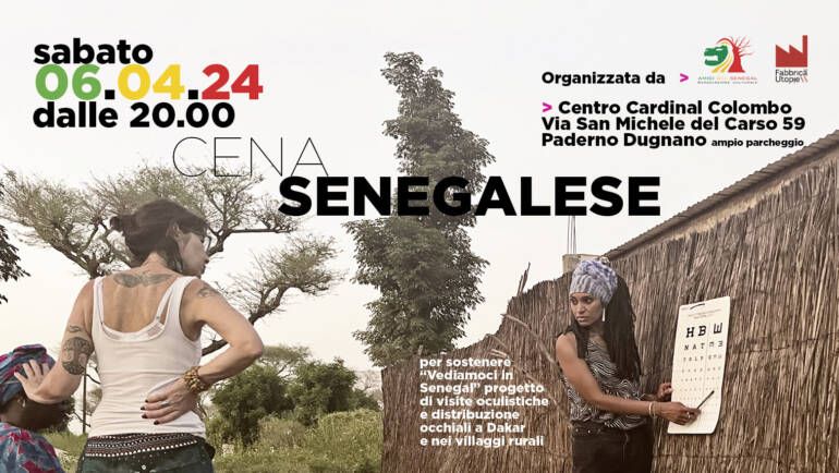 6.04.2024: Cena Senegalese a Paderno Dugnano